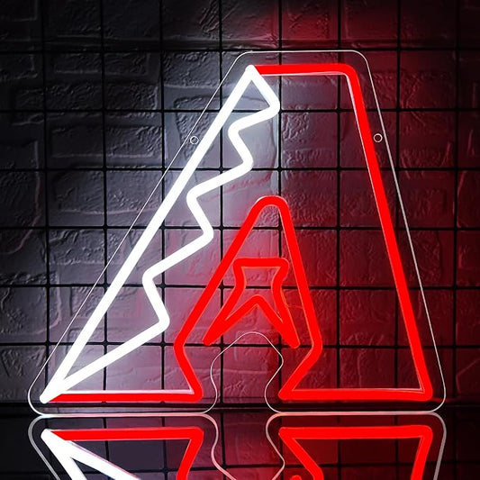 Baseball Neon Sign for Wall Decor Baseball Sport Team LED Neon Light for Man Cave Dormitory Bar Club Birthday Gifts for Sport Fans USB Powered(ZKXD317)