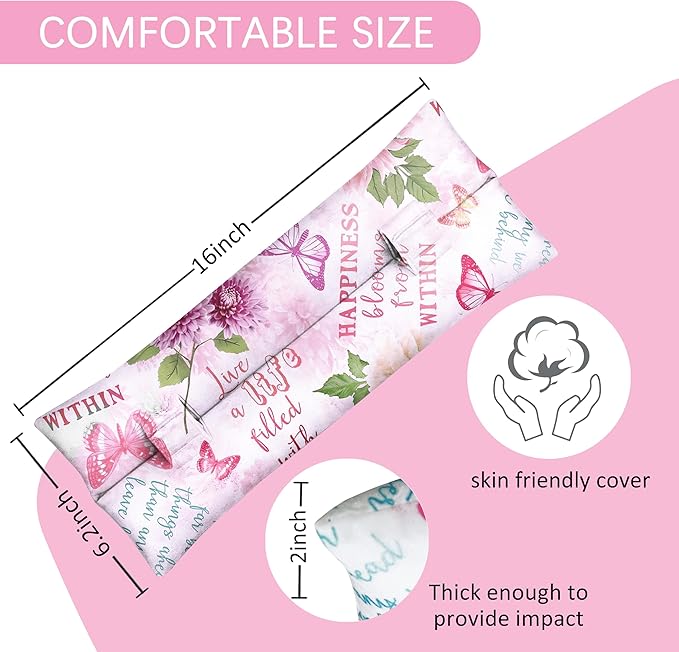 Mastectomy Pillow, Hysterectomy Pillow, Post Heart Surgery Seatbelt Pillow, C Section Recovery Pillow, Port Pillow for Chemo Patients, Pacemaker Seatbelt Protection, Breast Cancer Gifts for Women