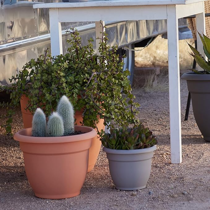 Bloem Ariana Planter with Grid