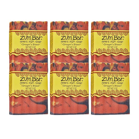 Zum Bar Goat's Milk Soap - Dragon's Blood - 3 oz (6 Pack)