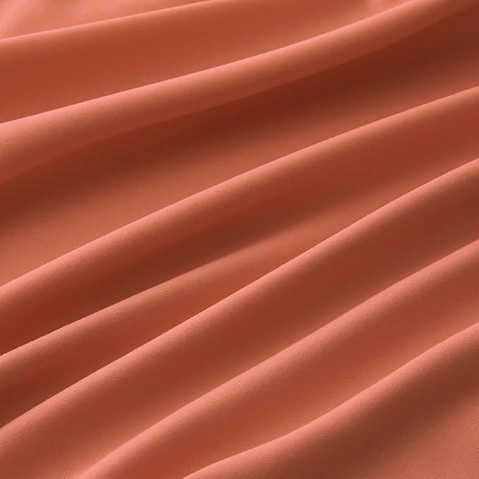 Small Pillow Cases 14x20 Toddler Pillow Cases Set of 2 Soft Comfortable Not Shrink Microfiber Pillowcases Set Orange Red Pillow Covers Envelope Style