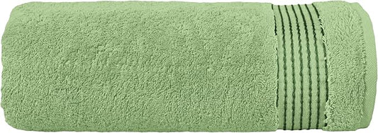 Elegant Comfort Premium Turkish Cotton 1 Piece Jumbo Bath Towel - 35 x 70 inch, Luxurious Hotel Spa Quality 100% Turkish Cotton Large Bath Towel - Highly Absorbent - Soft Bathroom Towel, Sage