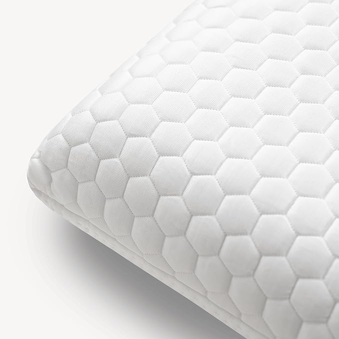 Leesa Ultra Cool Memory Foam Pillow, High Loft, Standard Size, Cooling Pillow, Side Sleeper Pillow, 30 Night Trial