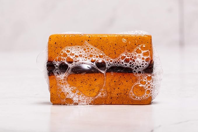 Sabun Co. Cinnema Natural Soap Bar - Cinnamon Essential Oil, Cinnamon Powder and Stick inside - Moisturizing Glycerin Soap - 100% Handmade, Vegan - Exfoliating Bar Soap [4.23 oz - 120 gr]