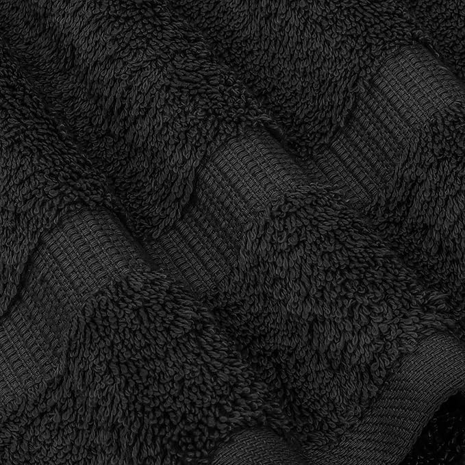 Chakir Turkish Linens Luxury Spa and Hotel Quality Premium Turkish Cotton 6-Piece Towel Set (2 x Bath Towels, 2 x Hand Towels, 2 x Washcloths)