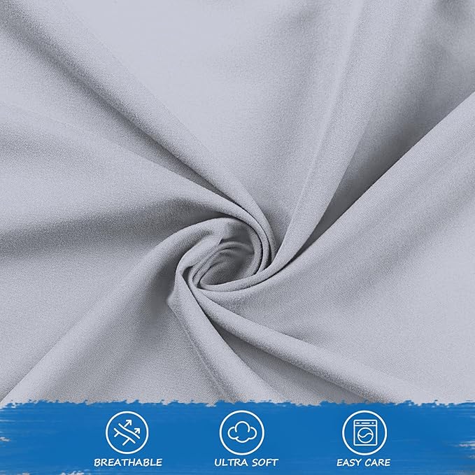 Nap Mat Cover 19" x 45" x 4" Fit for ECR4Kids Everyday Folding Rest Mat, Super Soft & Breathable Microfiber Baby Nap Mat Sheet for Preschool or Day Care, Boys and Girls, Gray