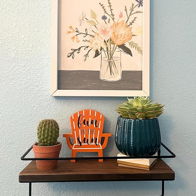 Admired By Nature 4" Ceramic Flower Planter, Ceramic Pot Planter, Indoor Ceramic Bowl, Houseplant Ceramic Pot, Decorative Planter for Indoor Plant Succulent Plant Home Décor, Lightweight, Turquoise