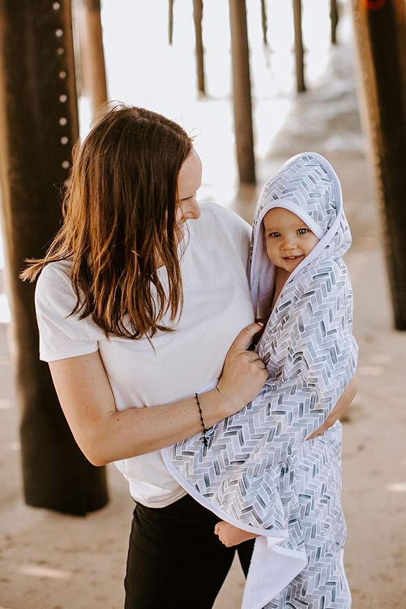 Copper Pearl Hooded Bath Towels Premium Knit/Terry Cloth Baby Towels with Hood, Pockets, and Cool Designs - Great to Gift and Make Bath Time Fun - Baby Bath Towel, Alta