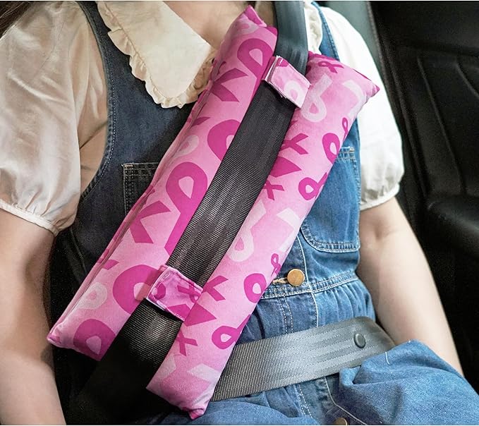 Mastectomy Pillow, Hysterectomy Pillow, Post Heart Surgery Seatbelt Pillow, C Section Recovery Pillow, Port Pillow for Chemo Patients, Pacemaker Seatbelt Protection, Breast Cancer Gifts for Women