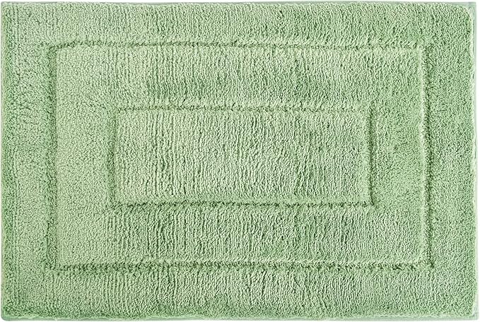GRANNY SAYS Sage Green Bathroom Rugs Non Slip, 24" x 36", Large Bathroom Rugs Washable, Bath Rugs for Floor, Bath Mats for Floor, Microfiber Bath Mat for Tub, Absorbent Shower Rug