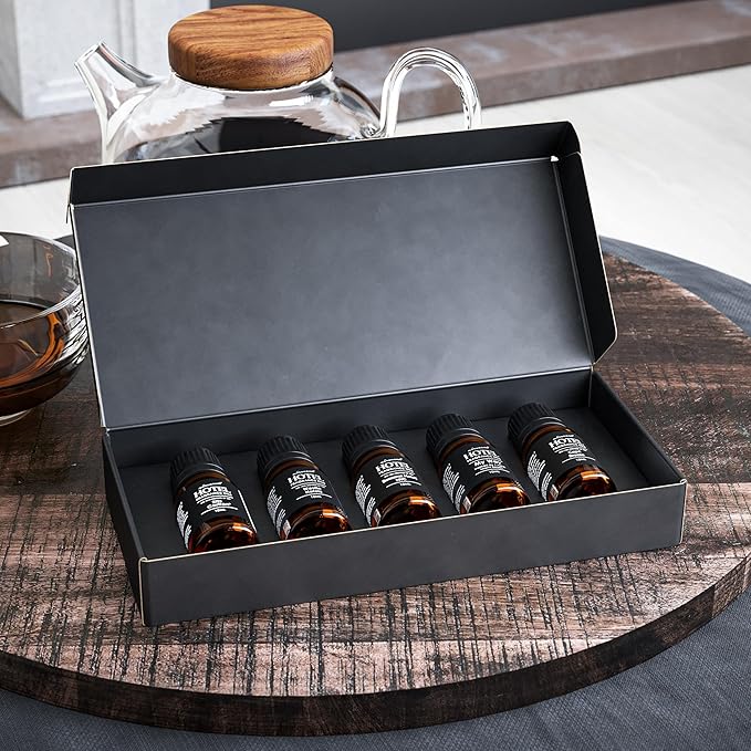 AirScent Hotel Diffuser Oil Gift Set - Buyers’ Best Picks - 10 mL, 0.34 fl oz Hotel Fragrance Oil Gift Set - Inspired by The Ritz Carlton, Westin, Baccarat NYC, My Way and Capri Brezza Scents