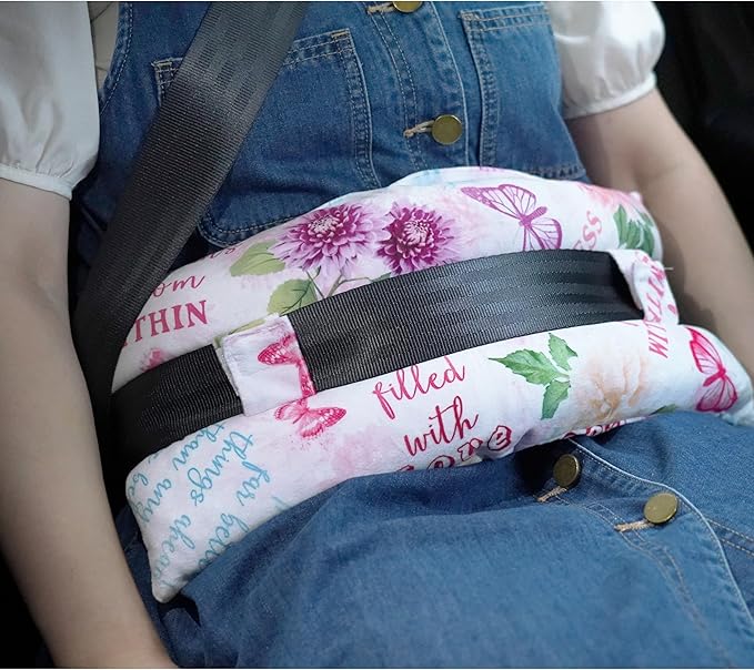 Mastectomy Pillow, Hysterectomy Pillow, Post Heart Surgery Seatbelt Pillow, C Section Recovery Pillow, Port Pillow for Chemo Patients, Pacemaker Seatbelt Protection, Breast Cancer Gifts for Women