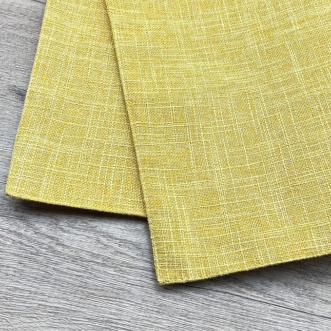 Weabetfu Cloth Placemats Set of 4 Heat Resistant Dining Table Placemmats Cotton Linen Machine Washable Kitchen Table Mats Wrinkle Free Thick Fabric Place Mat,Easy to Clean,13"x19"
