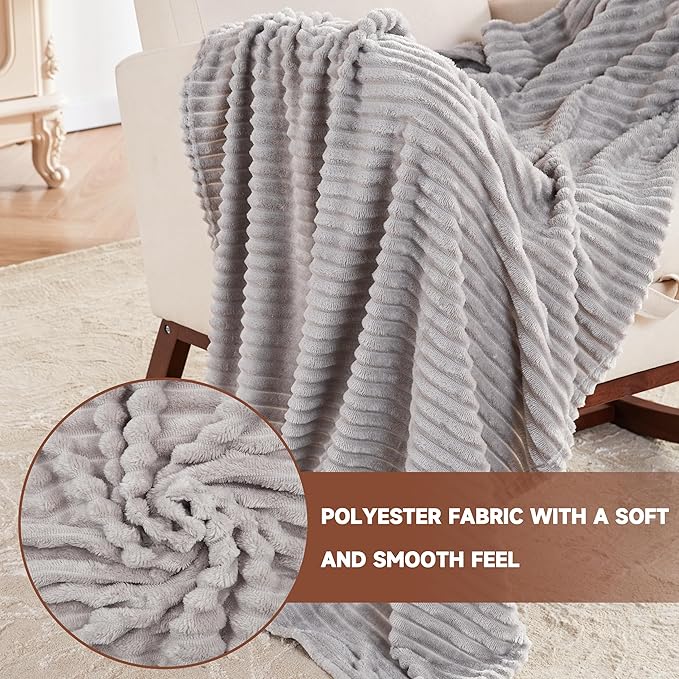 Rocking Chair Nursery Chair with Foot Rest, Nursery Rocking Chairs with High Back, Glider Rocking Chair, Baby Nursery Glider Rocker, Nursing Chair Accent Living Room, Beige with Blanket