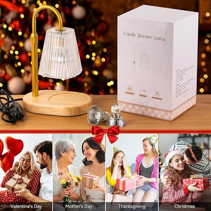 Candle Warmer Lamp Clear