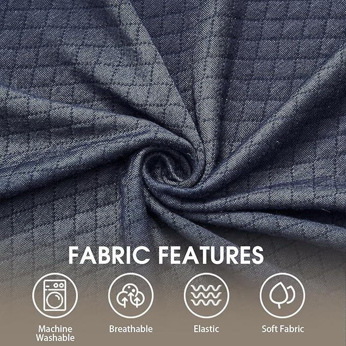 Wedge Pillow Headboard/Bed Wedge Pillow for Headboard/Bed Gap Filler Full (54"x10"x6"), Bolster Bed Mattress Wedge Pillow for Sleeping, Headboard Pillow for Gap (0-8") Between Bed and Wall