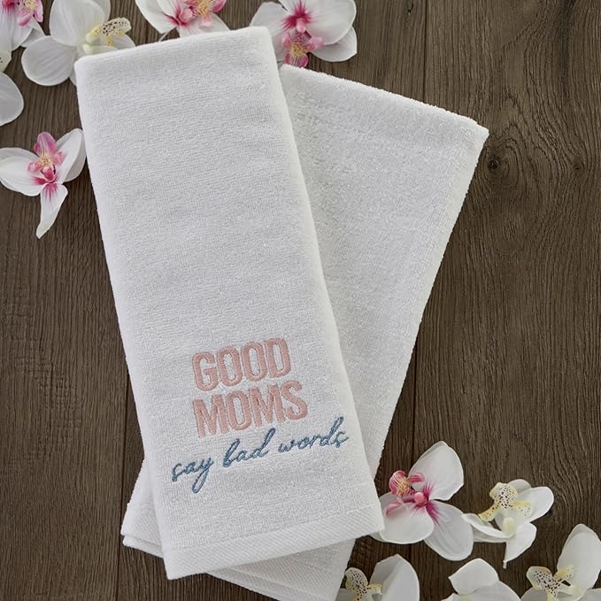SKL Home Good Moms Hand Towel (2-Pack)