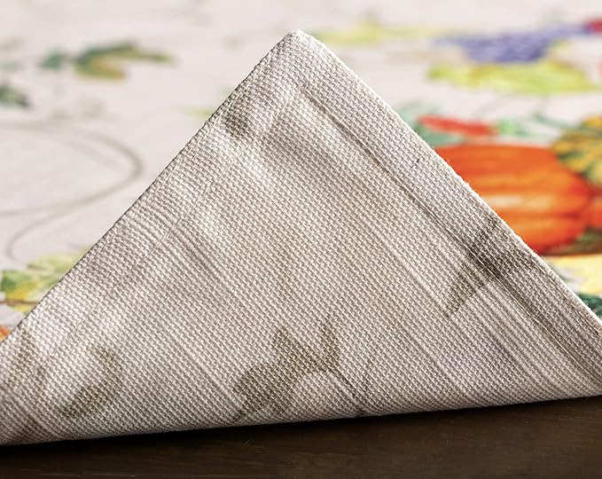 Maison d' Hermine Placemats Set of 4 100% Cotton Washable Cloth Place Mats, Reusable Table Mats for Kitchen Dining Decoration, Party, Wedding, Restaurant (Lumina, 13" x 19")