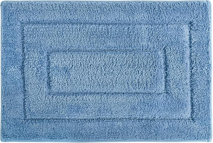 GRANNY SAYS Blue Bathroom Rugs Non Slip, 20" x 32", Bath Rugs for Bathroom, Bath Rugs Washable，Absorbent Bath Mats for Floor, Shower Rug for Bath, Microfiber Bath Mat for Tub