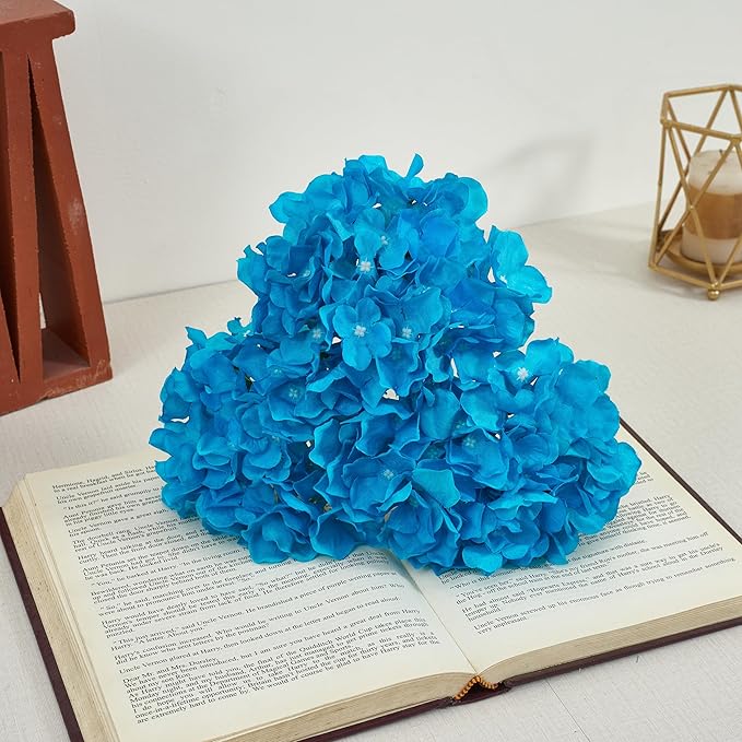 10pcs Hydrangea Artificial Flowers Fake Flowers